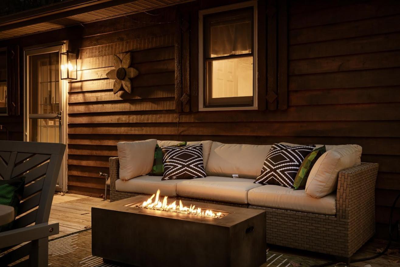 Shenandoah Dog Friendly Cabin With River Access, Hot Tub, Fire Pit, Bbq, Outdoor Dining שננדואה מראה חיצוני תמונה